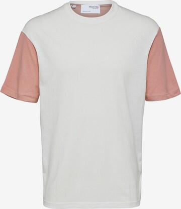 SELECTED HOMME Μπλουζάκι 'Dominic' σε ροζ: μπροστά