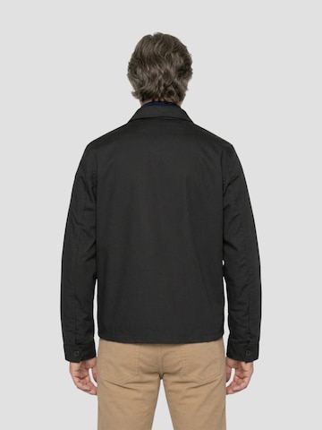 Schott NYC Between-Seasons Coat in Black