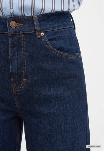 MUSTANG Wide Leg Jeans 'Luise' in Blau