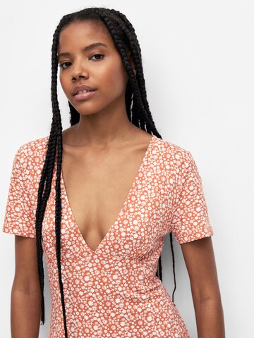 Pull&Bear Šaty - Oranžová