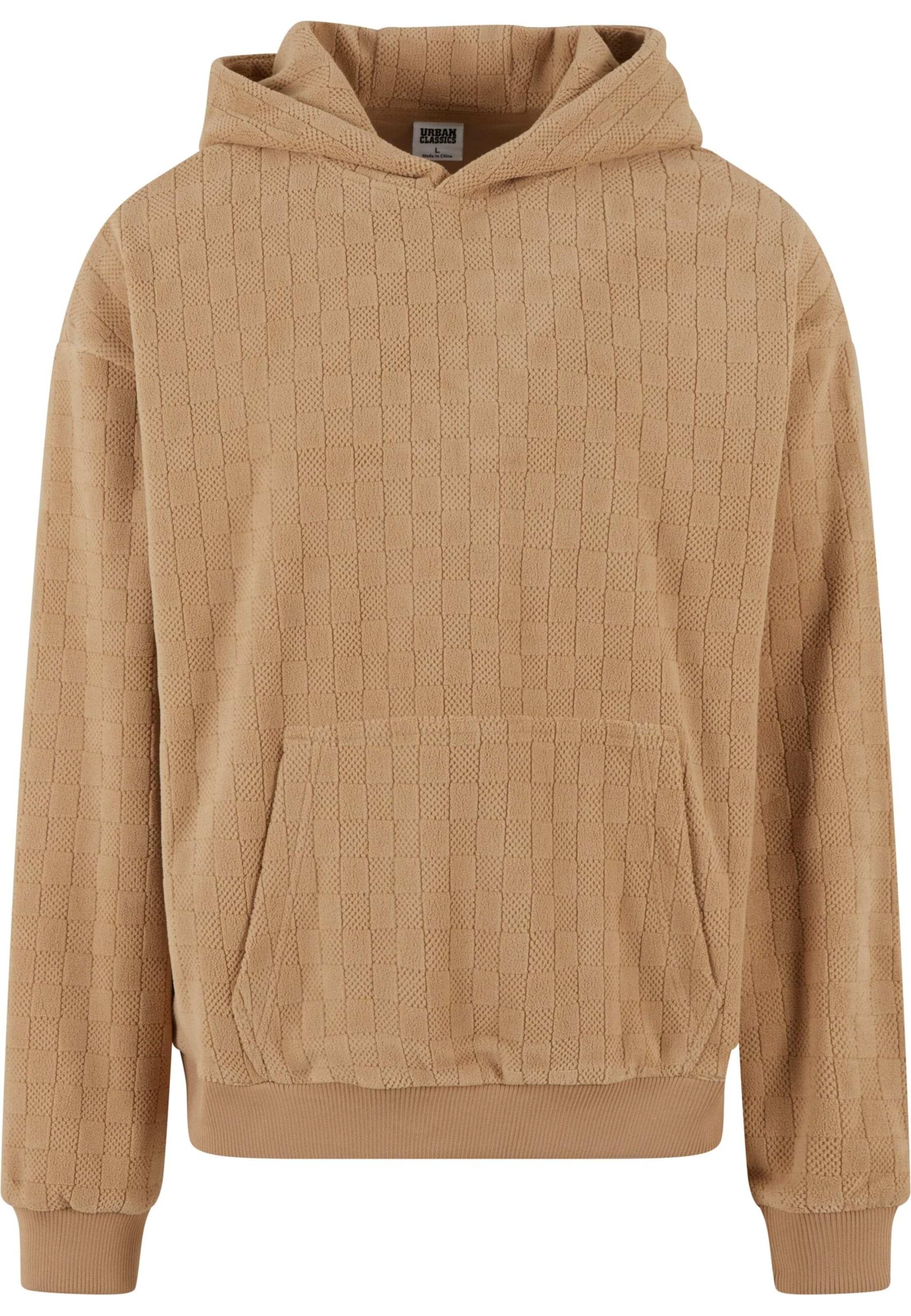 Urban Classics Dressipluus 'Jacquard', värv beež: eest vaates