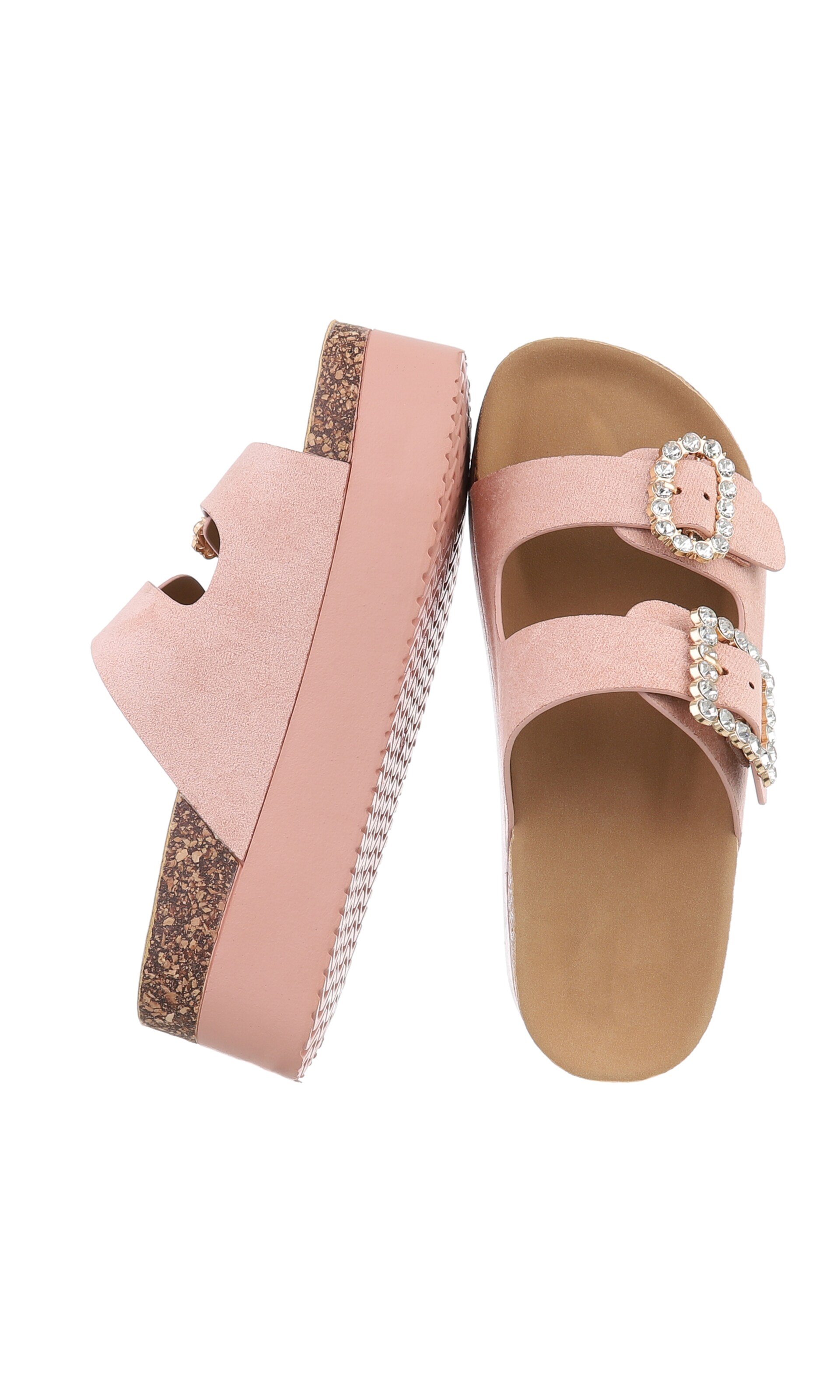 Ital-Design Pantolette in Pink