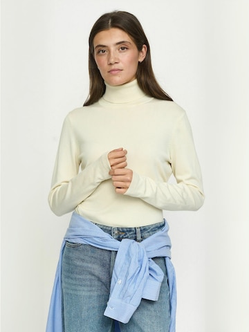 Soft Rebels Trui ' SRMarla ' in Beige: voorkant
