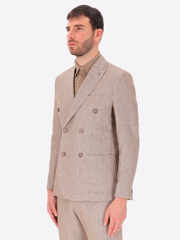 Distretto12 Regular fit Blazer in Brown