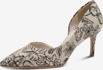 Tamaris Čevlji s peto | bež barva: sprednja stran