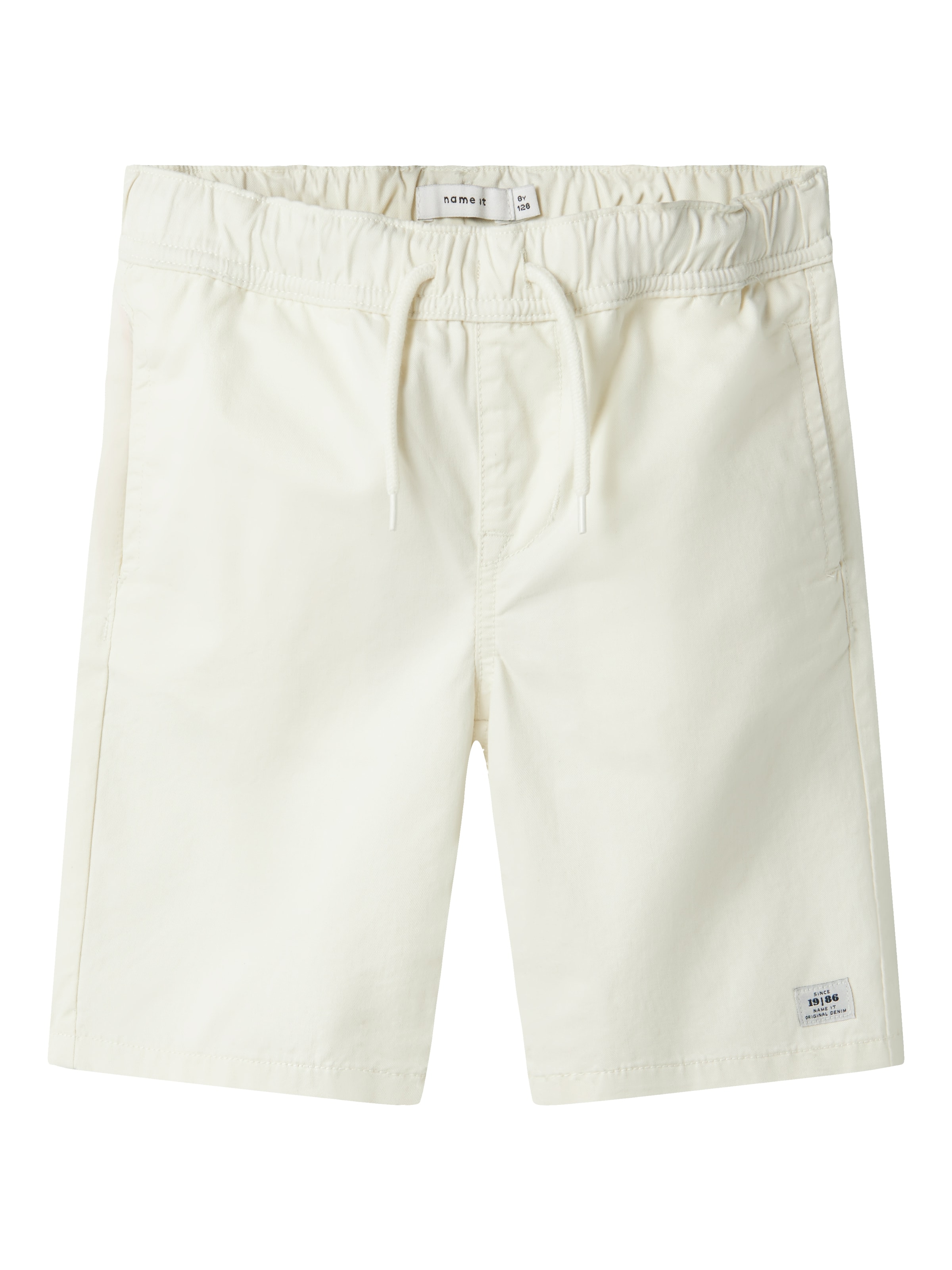 NAME IT Regular Pants 'NKMRyan' in White: front