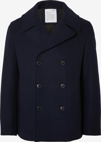 SELECTED HOMME Přechodný kabát 'ARCHIVE' – modrá: přední strana