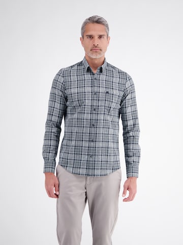 LERROS Regular fit Button Up Shirt in Blue: front