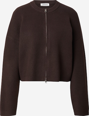 Cardigan 'Llleana' EDITED en marron : devant