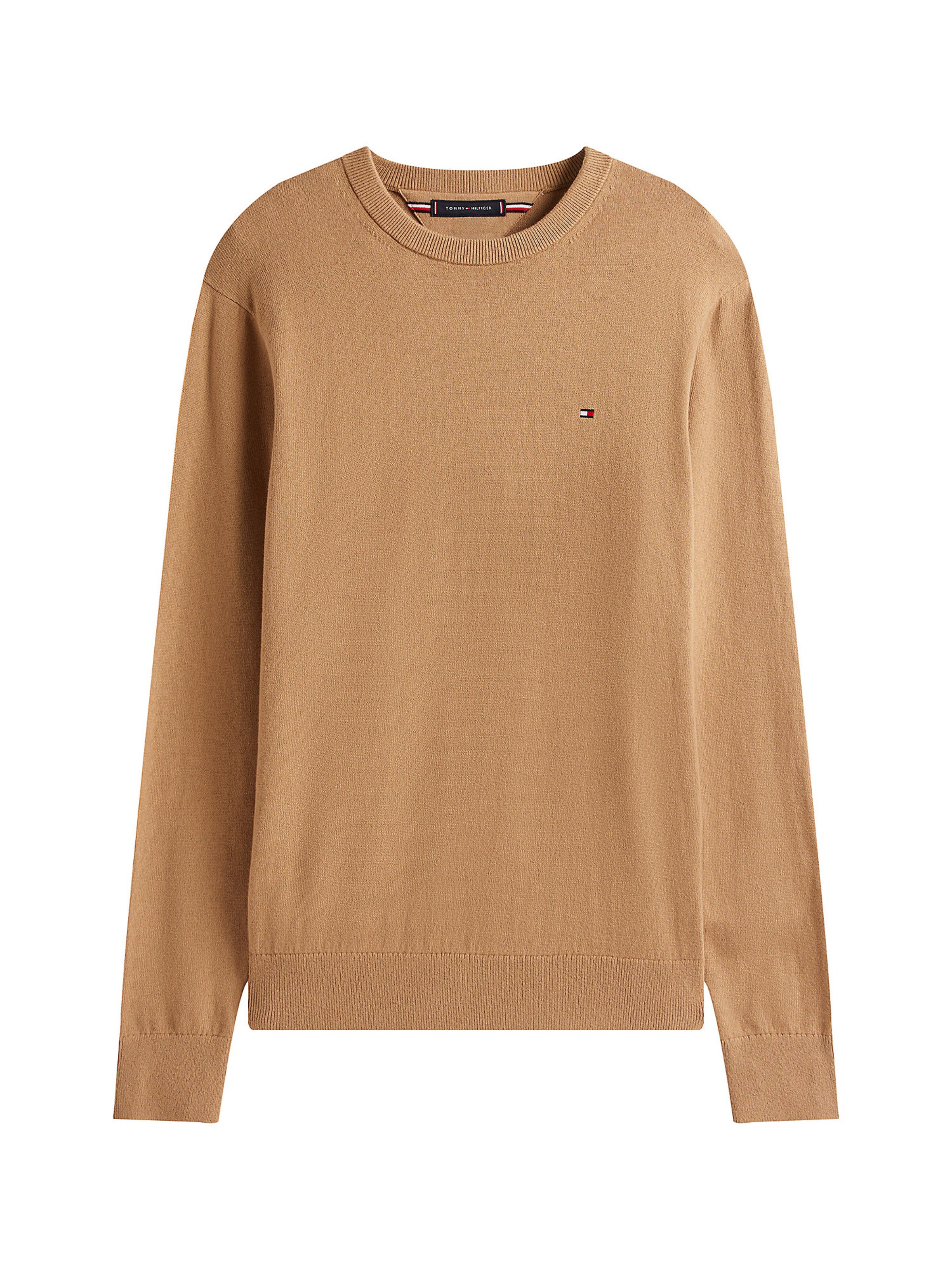 TOMMY HILFIGER Trui in Bruin: voorkant