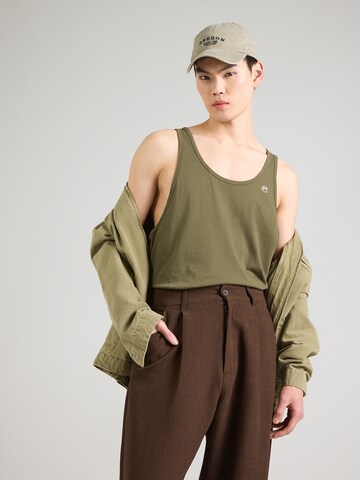 G-STAR Top in Grün: Vorderseite