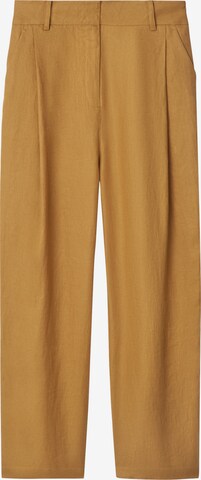 Adolfo Dominguez Loose fit Trousers in Yellow: front