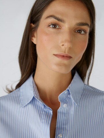 OUI Bluse in Blau