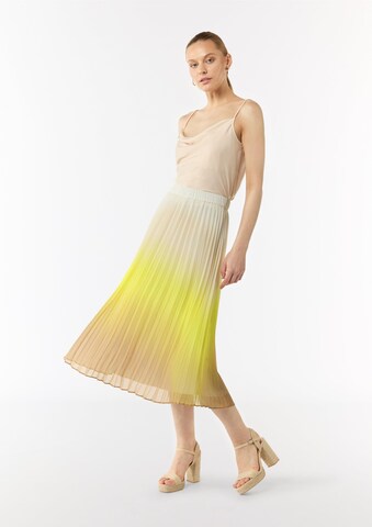 Jupe COMMA en jaune