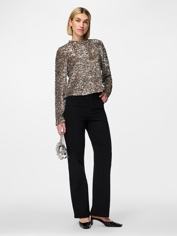 PIECES Blouse 'KAM ' in Zilver