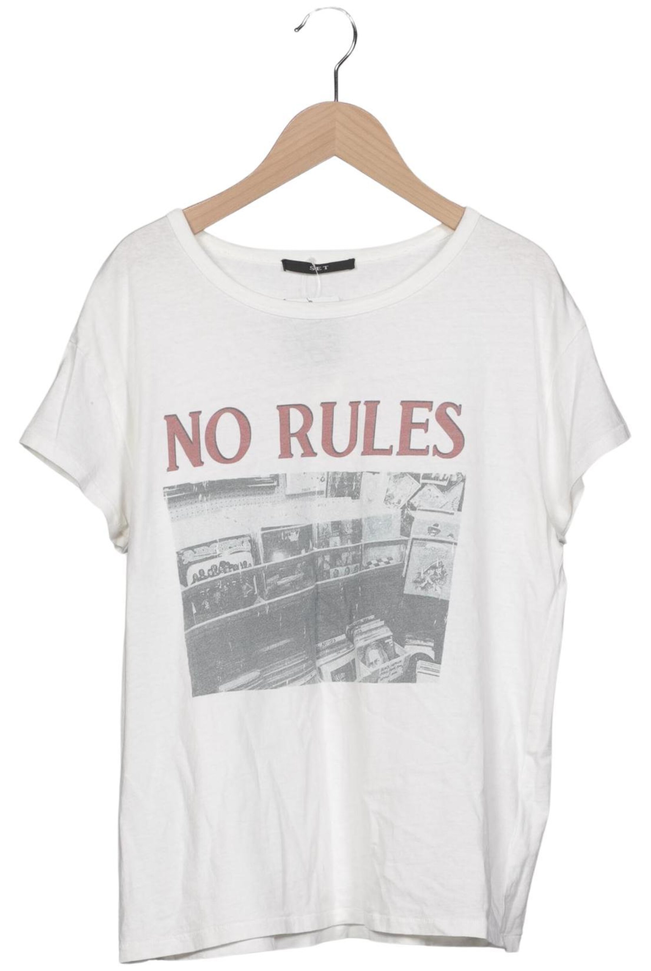 SET T-Shirt XS in Weiß: Vorderseite