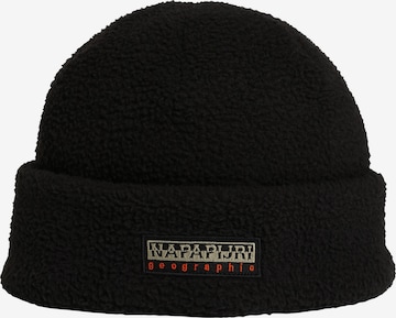 NAPAPIJRI Beanie in Black: front