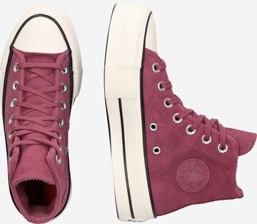 Baskets hautes CONVERSE en violet