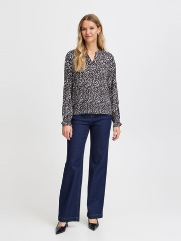 Camicia da donna ' FLOWY BL 3 ' di Fransa in grigio