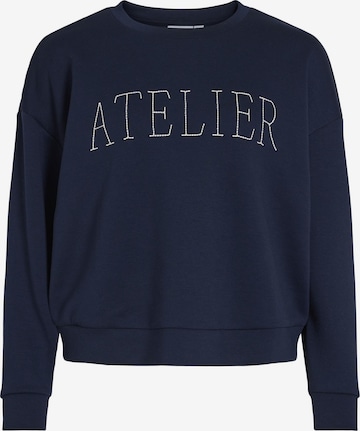 VILA Sweatshirt in Blue: front