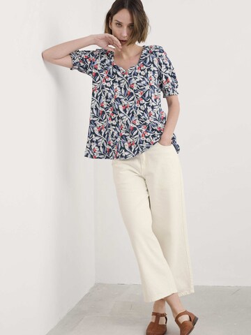 Seasalt Cornwall Top 'Rosehip' in Blue
