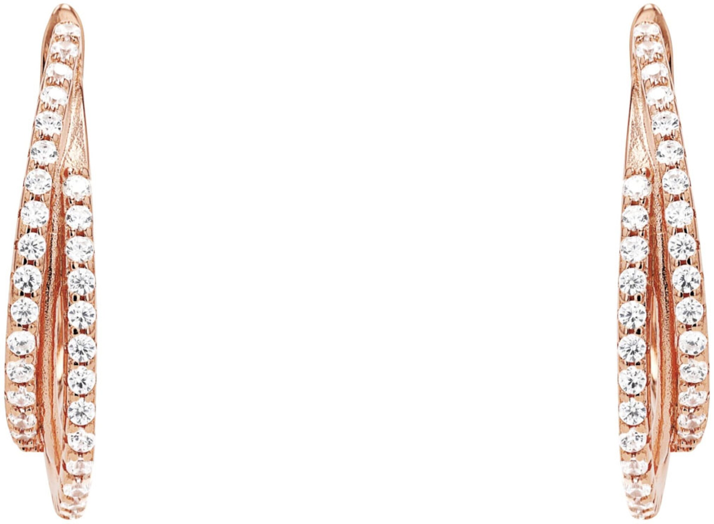 AMOR Ohrringe in Gold: Vorderseite