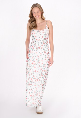 MYMO - Vestido de verano 'Spring Summer' en blanco: frente
