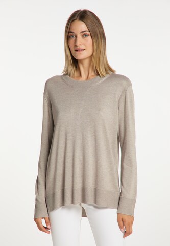 usha WHITE LABEL Sweater in Grey: front