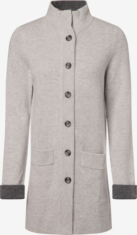 Franco Callegari Knit Cardigan in Grey: front