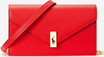 Polo Ralph Lauren Clutch in Rood: voorkant