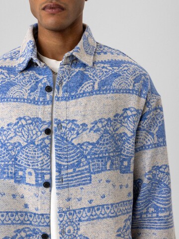 Comfort fit Camicia di Dandalo in blu
