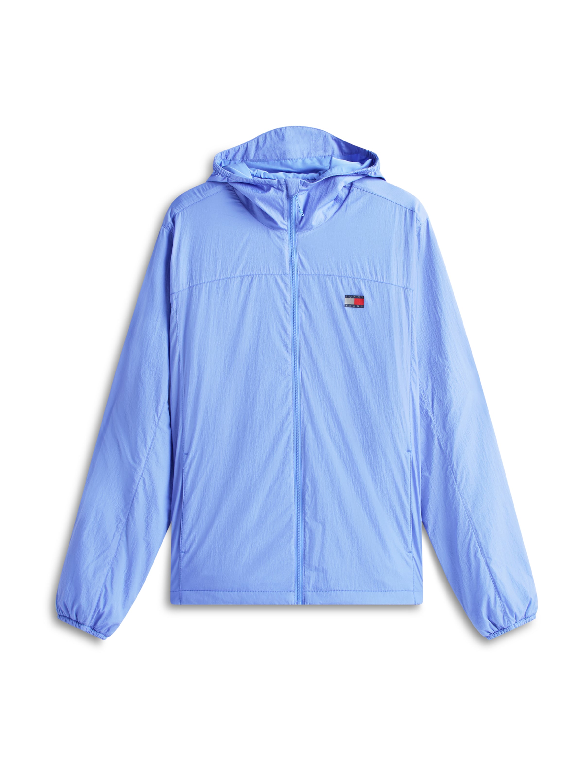 mėlyna Tommy Jeans Demisezoninė striukė 'CHICAGO': priekis