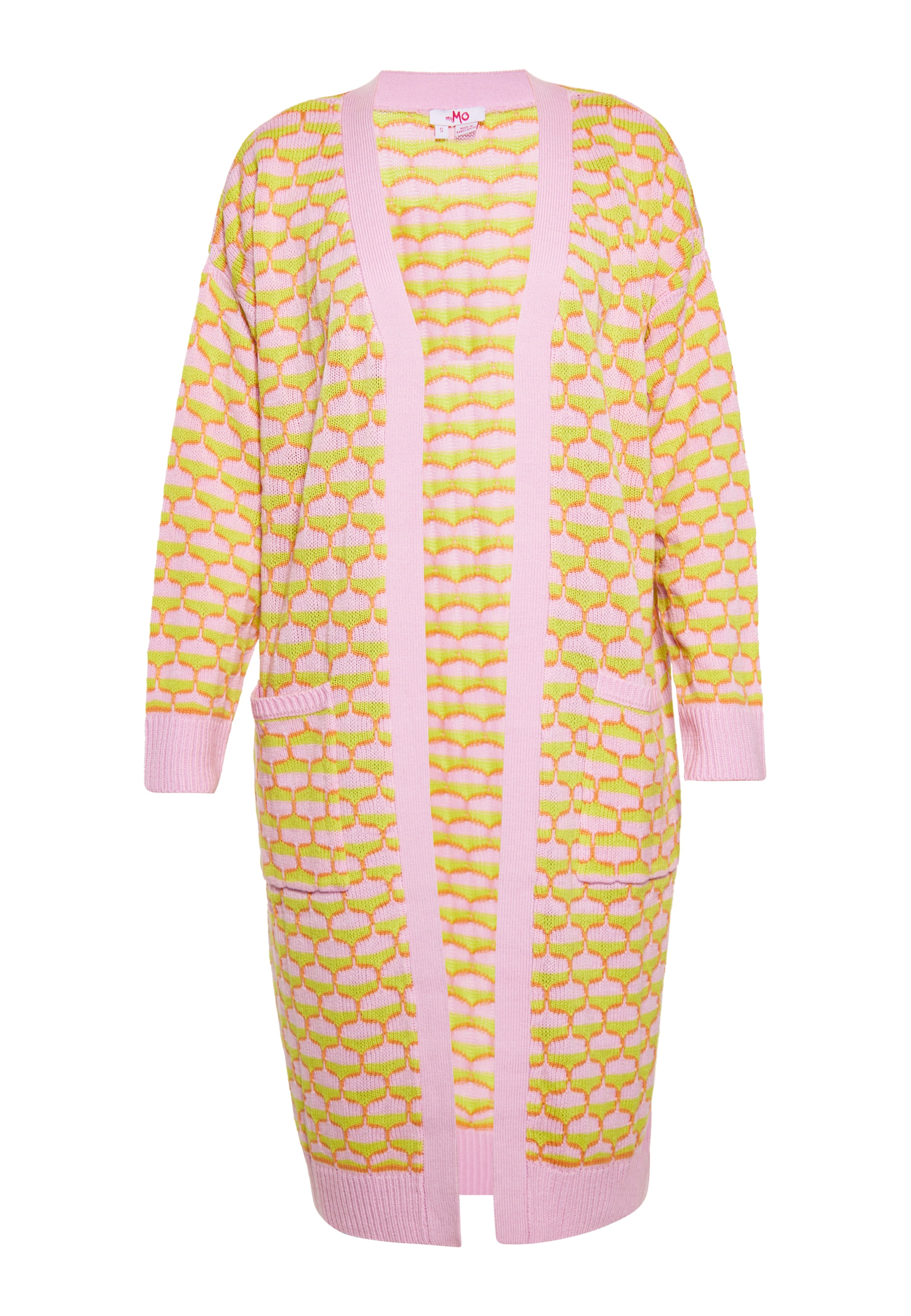 MYMO Kardigán - Ružová: predná strana