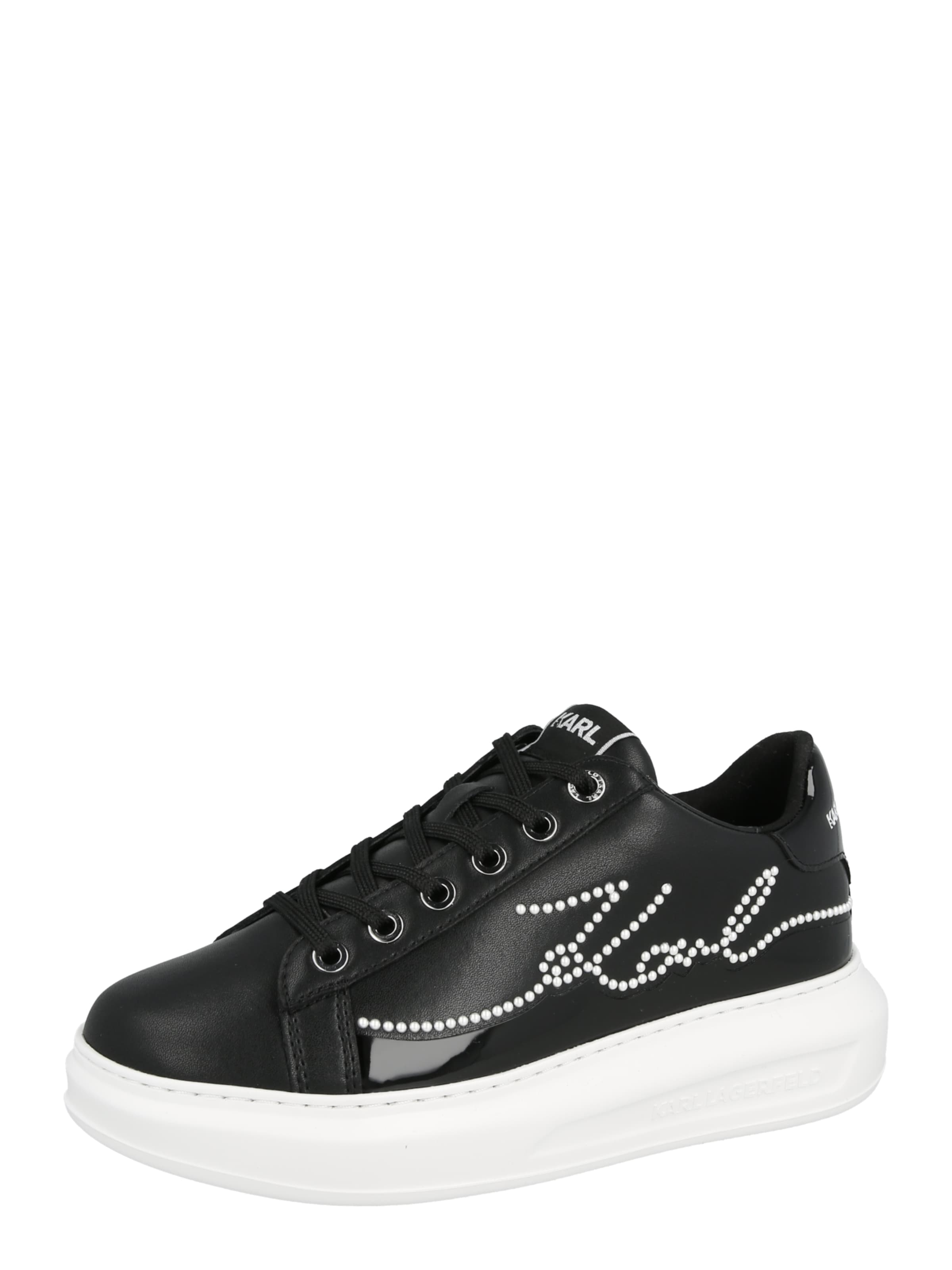 Karl Lagerfeld Sneakers in Black: front