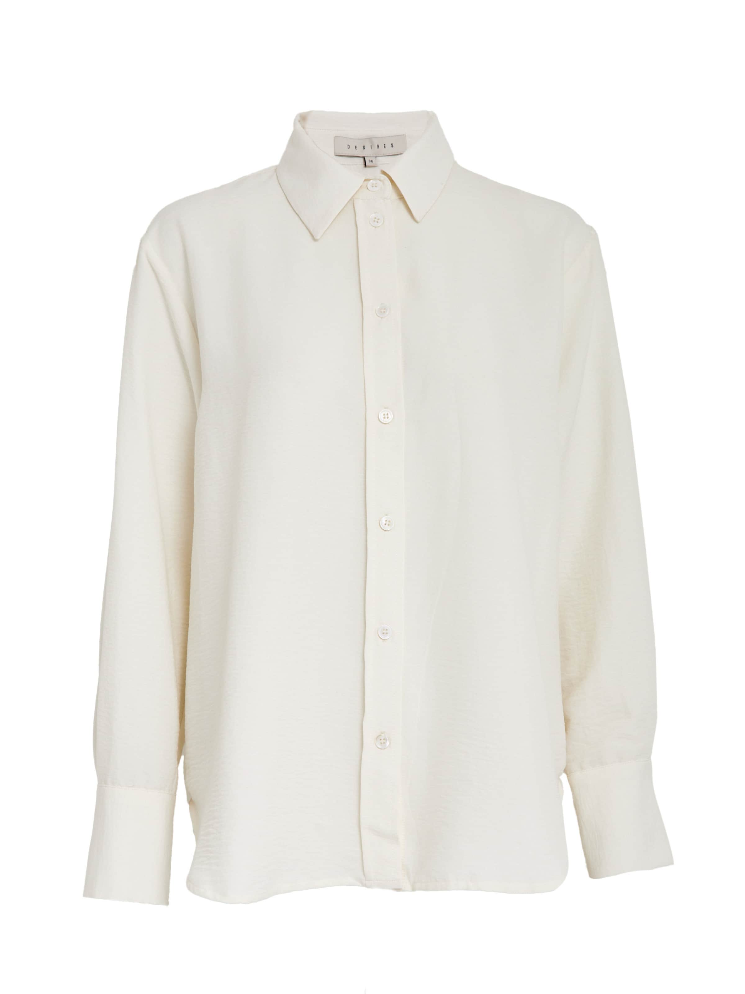 T-shirt 'Mandey' DESIRES en blanc : devant