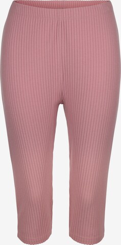 TruYou Skinny Leggings in Pink: front