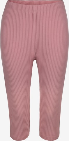 TruYou Skinny Leggings in Pink: front