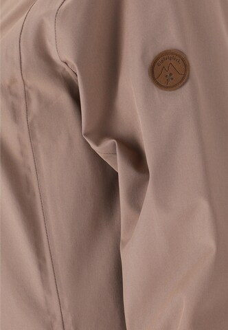 Gipfelglück Raincoat 'Marlies' in Brown