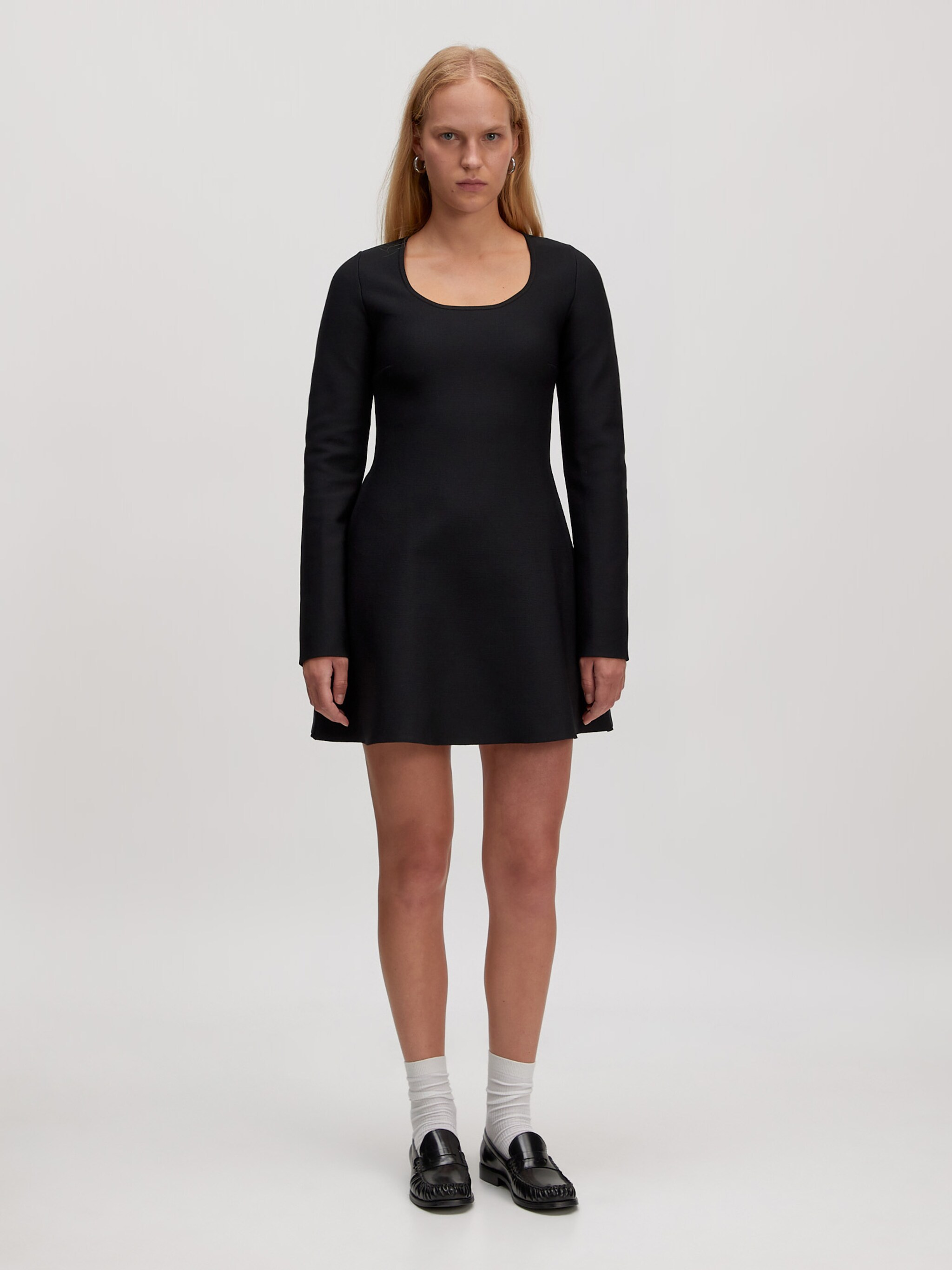 EDITED Productos Vestido de punto 'Lisanne' negro