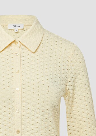 s.Oliver Blouse in Yellow