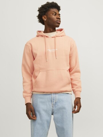 Sweat-shirt 'Vesterbro' JACK & JONES en orange : devant