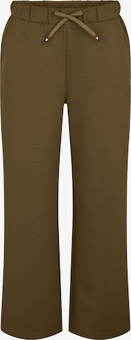 U.S. POLO ASSN. Normální Kalhoty 'Kaisa' – zelená: přední strana