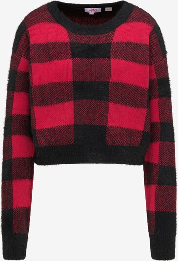 MYMO Sweat-shirt en rouge / noir, Vue avec produit
