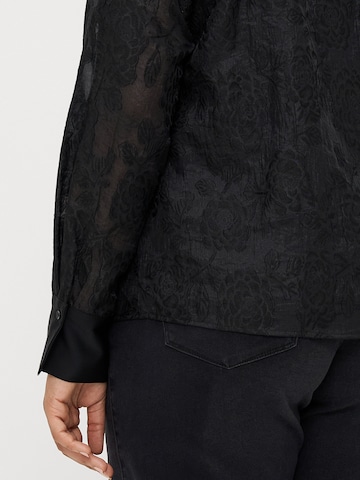 ONLY Carmakoma Blouse 'CARLAVA' in Black