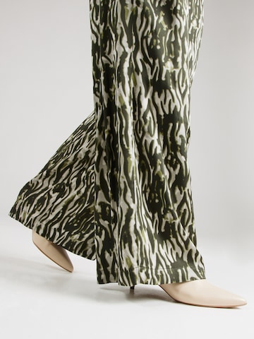 MSCH COPENHAGEN Wide leg Παντελόνι 'Joceline Irida' σε πράσινο