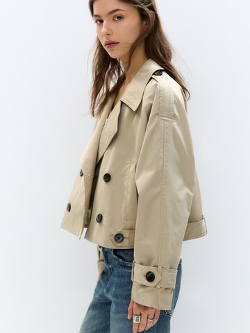 Manteau mi-saison Pull&Bear en beige