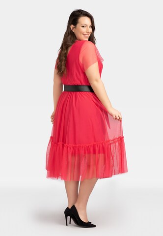 Karko Cocktail Dress 'ASIA' in Red