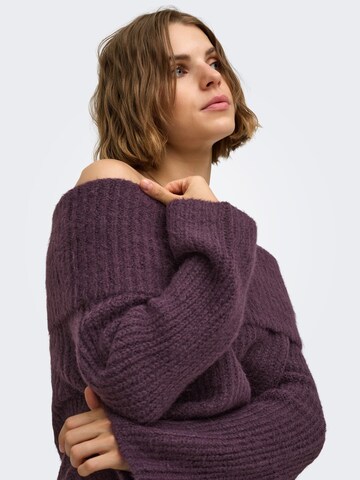 ONLY Sweater 'MAGGIE' in Purple