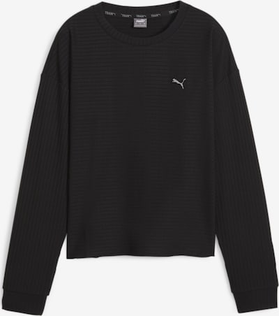 PUMA Sportsweatshirt 'UNWIND STUDIO' in schwarz / weiß, Produktansicht