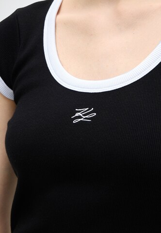 Karl Lagerfeld Shirt in Zwart